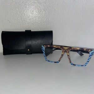 Akashi Eyeglasses in ocean ember